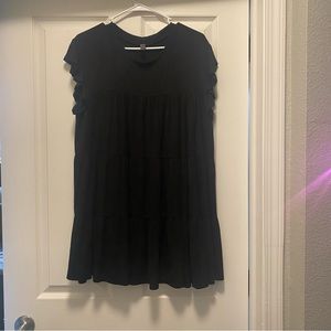 Francescas Collection / ALYA dress Medium black ruffle